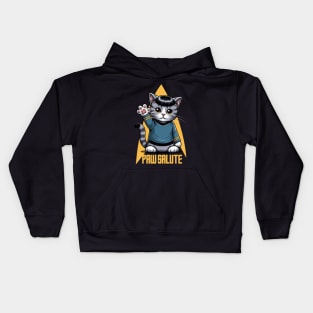 Paw Salute | Cat | Intergalactic | Protagonist | Movie Icon | Pop Culture Kids Hoodie